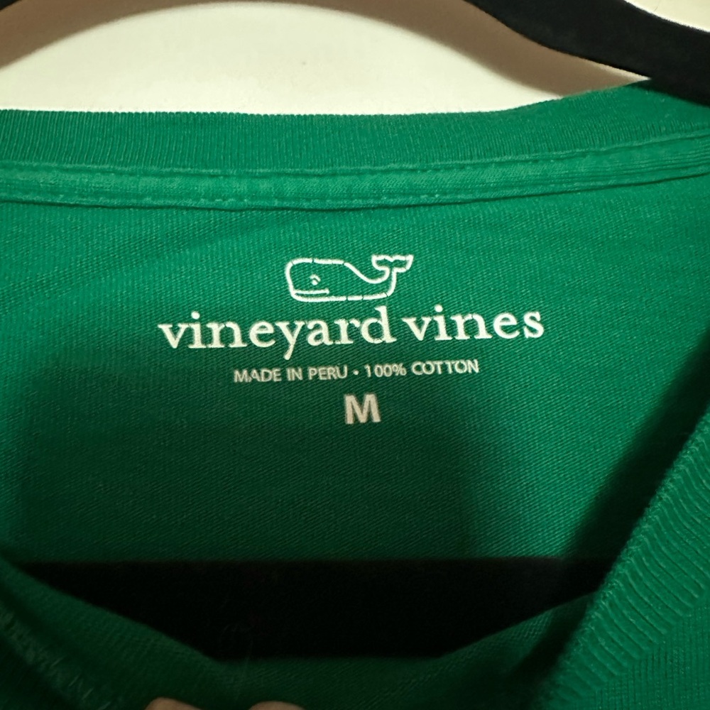 Vineyard Vines Men's Holiday Long Sleeve Tee - Picture 3 of 4